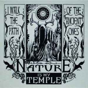 Nature is my Temple T-Shirt BL