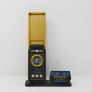 Star Trek Discovery Communicator Prop Cosplay with Stand