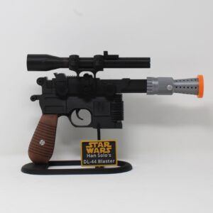 Star Wars Han Solo's DL-44 Blaster 3D Printed Replica Cosplay Fan Art