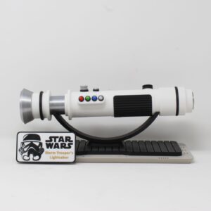 Star Wars Storm Trooper's Lightsaber with Display Stand Cosplay Fan Art