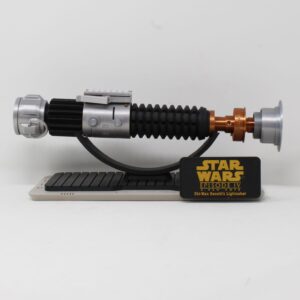 Star Wars Episode IV Obi-Wan Kenobi's Lightsaber with Display Stand Cosplay Fan Art