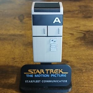 Star Trek Motion Picture TMP Wrist Communicator/Display Stand, 3D Printed Replica Cosplay Prop Fan Art
