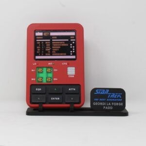 Star Trek TNG  Geordi La Forge Personal Access Display Device (PADD) Cosplay Fan Art Replica Prop