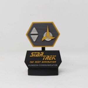 Star Trek The Next Generation Klingon Communicator Replica Prop Cosplay Fan Art TNG