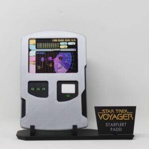 Star Trek Voyager Small Personal Access Display Device (PADD) Cosplay Fan Art Replica Prop