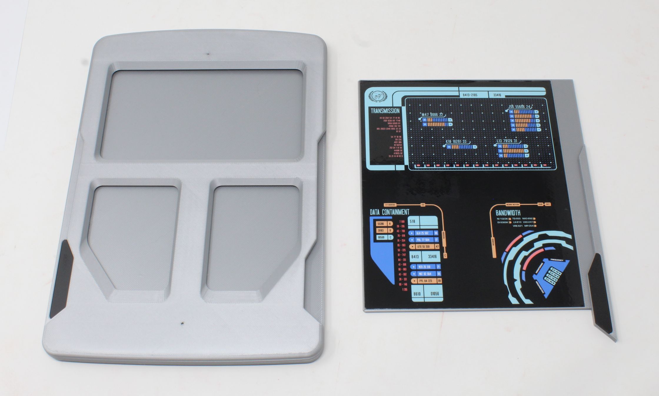 Star Trek Picard Season 1 Personal Access Display Device (PADD) Cosplay Fan Art Replica Prop - Image 2