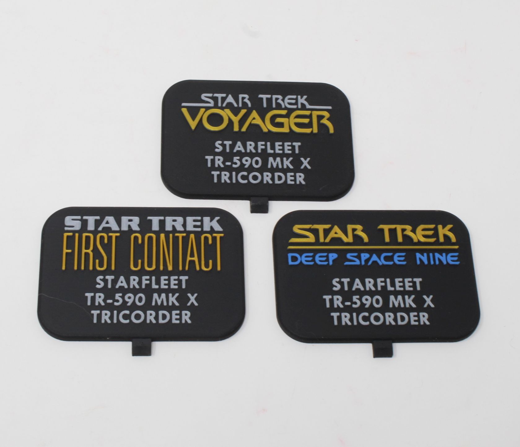 Star Trek TR-590 Tricorder with Holster and Stand, 3D Printed Prop Replica Cosplay Fan Art - Image 6