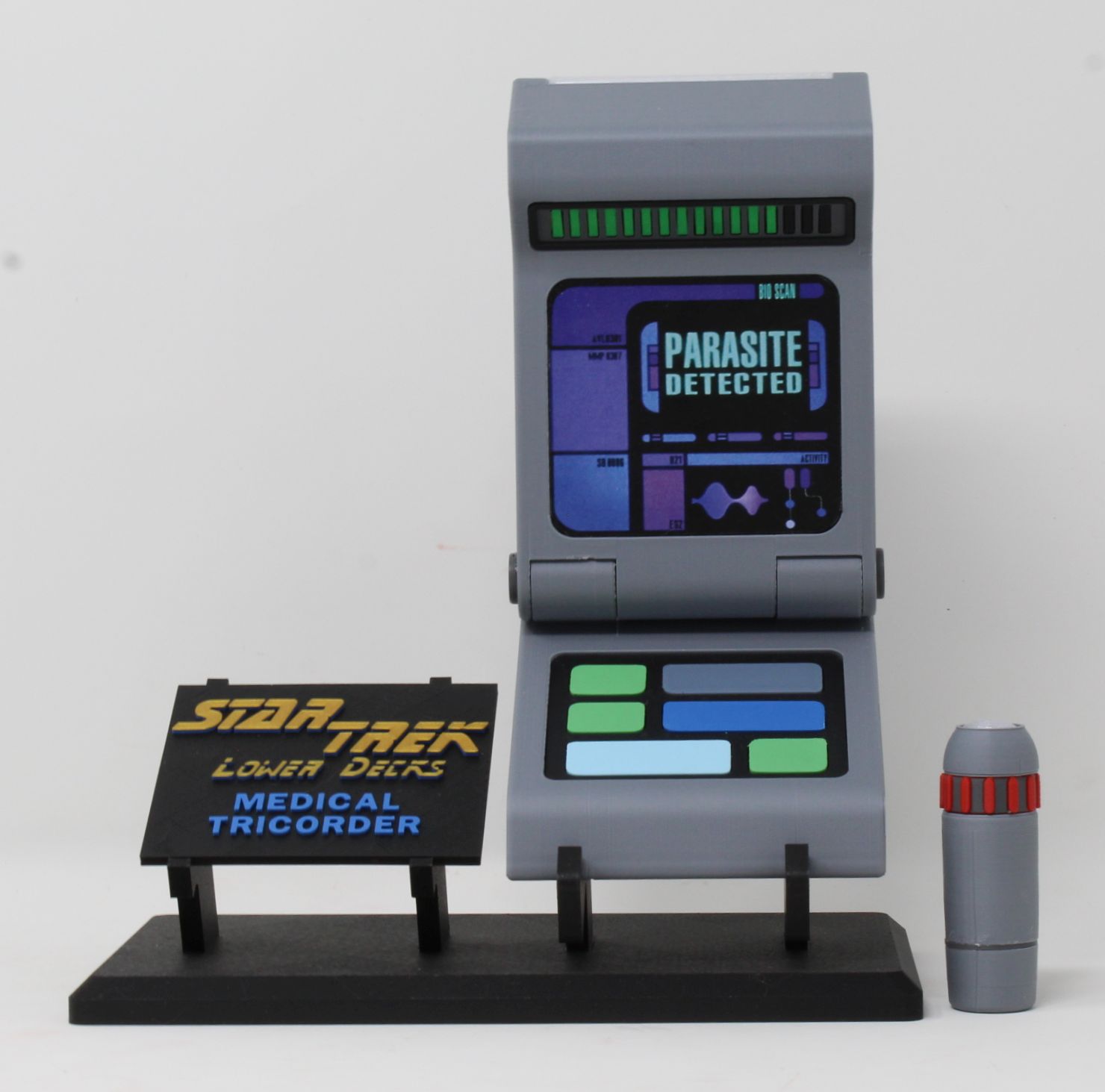 Star Trek Lower Decks Medical Tricorder Replica Prop Cosplay Fan Art - Image 2