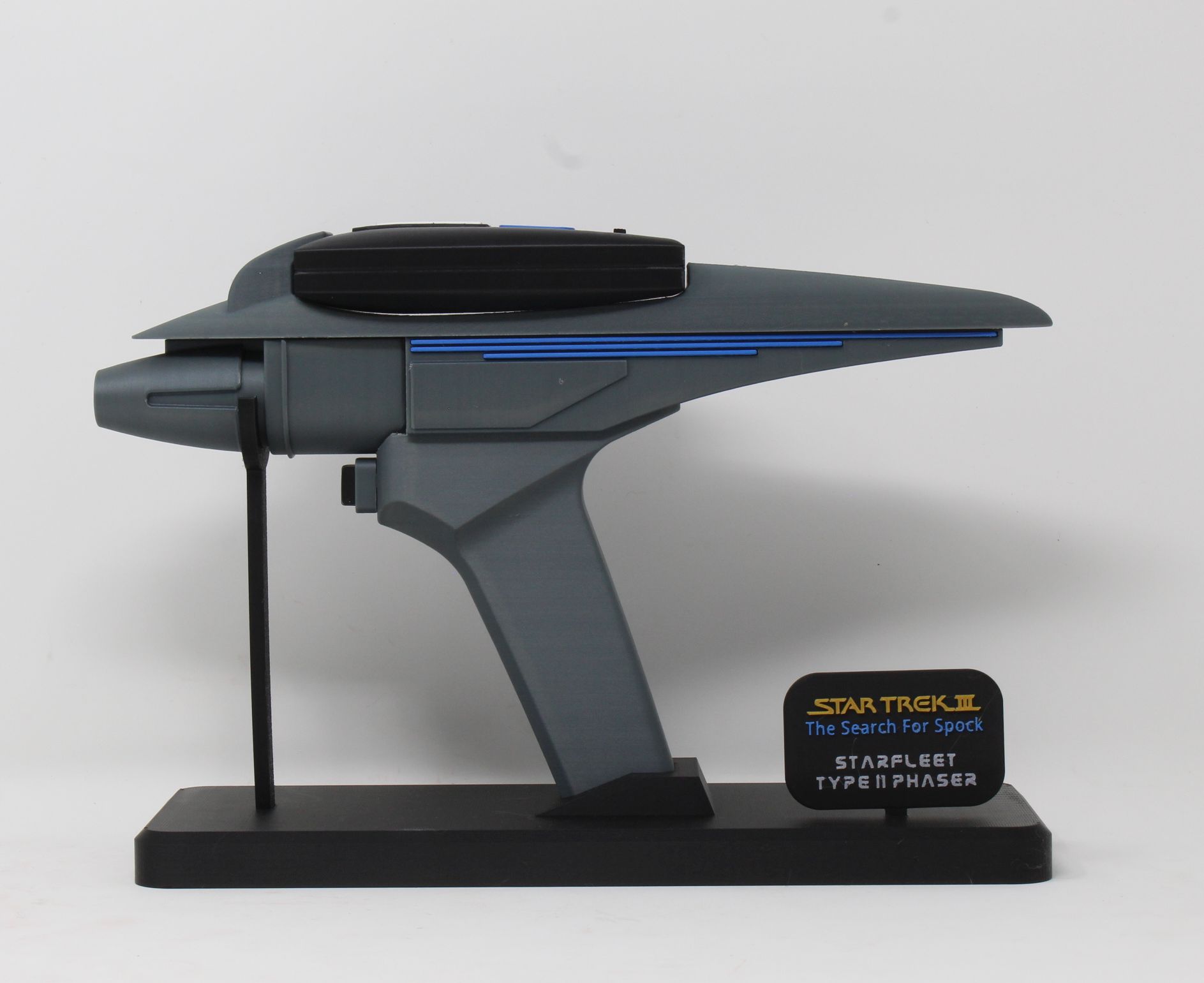 Star Trek III The Search for Spock Type 2 Phaser Replica Prop Cosplay Fan Art