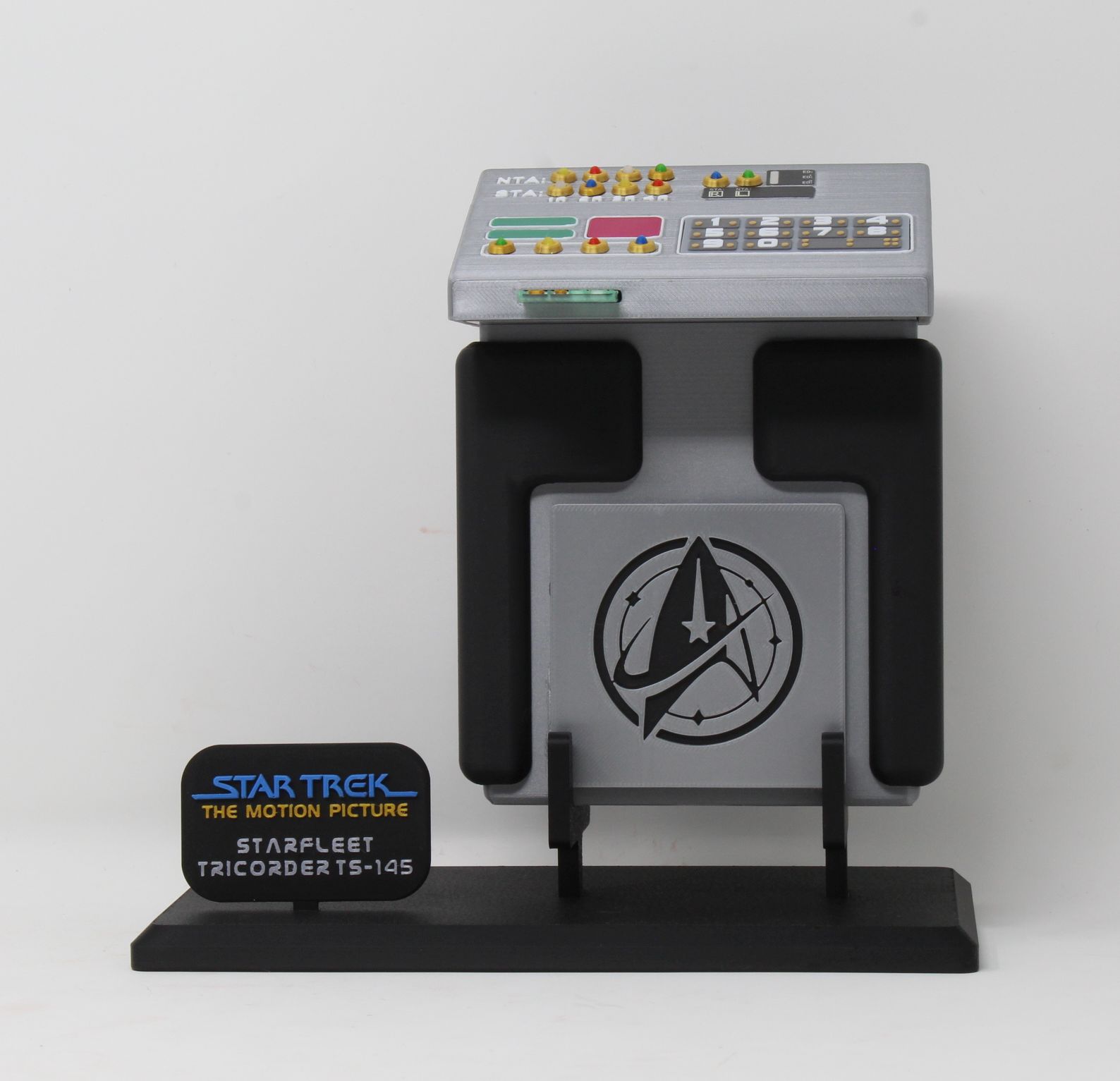 Star Trek The Motion Picture TS-145 Tricorder Replica Prop Cosplay Fan Art TMP