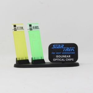 Star Trek The Next Generation Isolinear Chips with Stand Replica Prop Cosplay Fan Art TNG