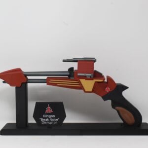 Star Trek Klingon 1542 Beak Nose Disruptor 3D Printed Replica Cosplay Fan Art