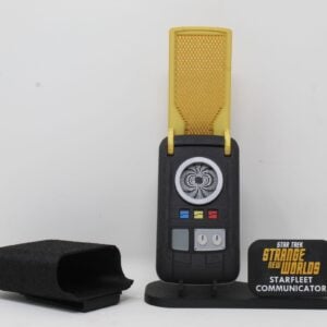 Star Trek Strange New World's Communicator Prop Cosplay with Stand SNW