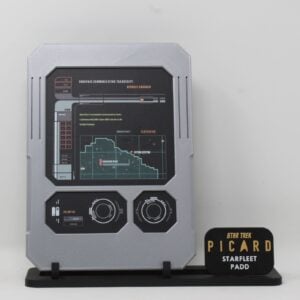 Star Trek Picard Season 3 Personal Access Display Device (PADD) Beverly Crusher Cosplay Fan Art Replica Prop