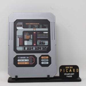 Star Trek Picard Season 3 Personal Access Display Device (PADD) Subspace Communication Analysis Cosplay Fan Art Replica Prop