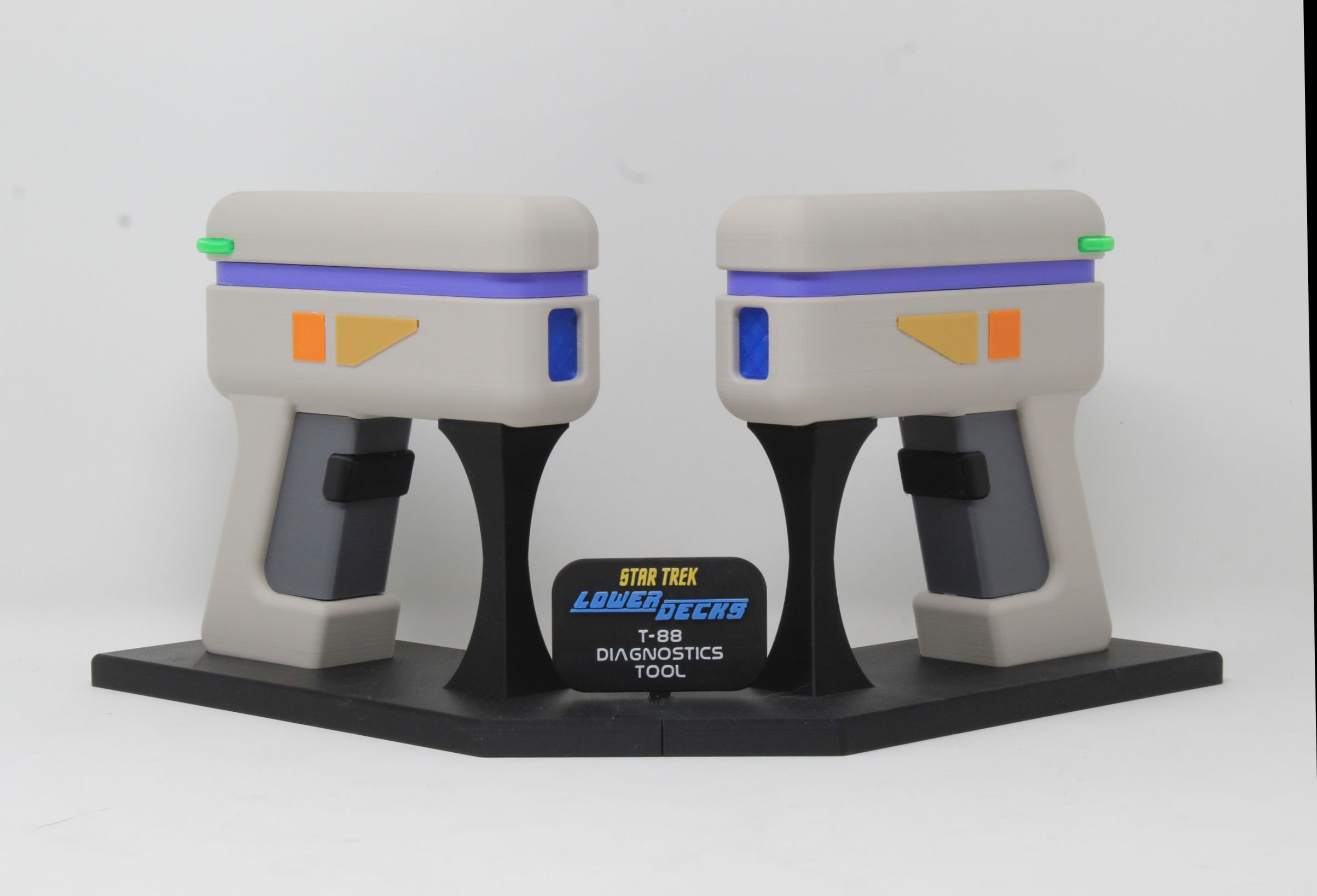 Star Trek Lower Decks Quantity 2 T88 Diagnostics Tool Replica Prop Cosplay Fan Art