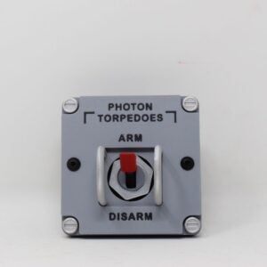 Star Trek Inspired Photon Torpedo Switch Replica Prop Cosplay Fan Art