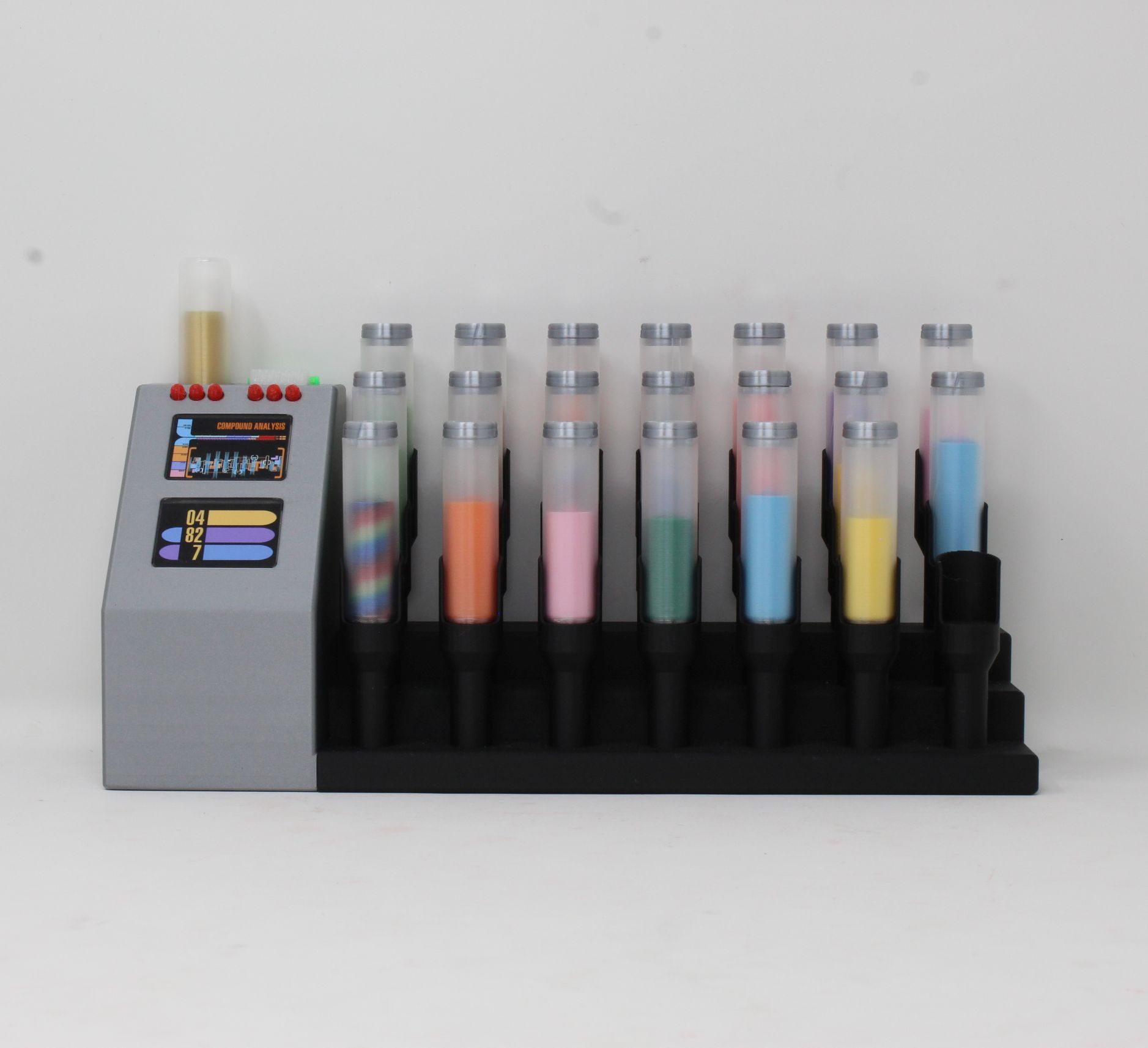 Hypospray Vile Rack with Control Module Star Trek Starfleet Replica Prop Cosplay Fan Art