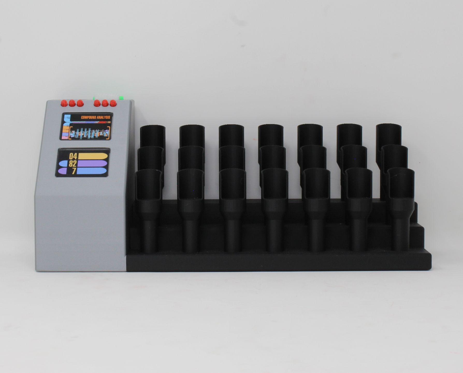 Hypospray Vile Rack with Control Module Star Trek Starfleet Replica Prop Cosplay Fan Art - Image 2