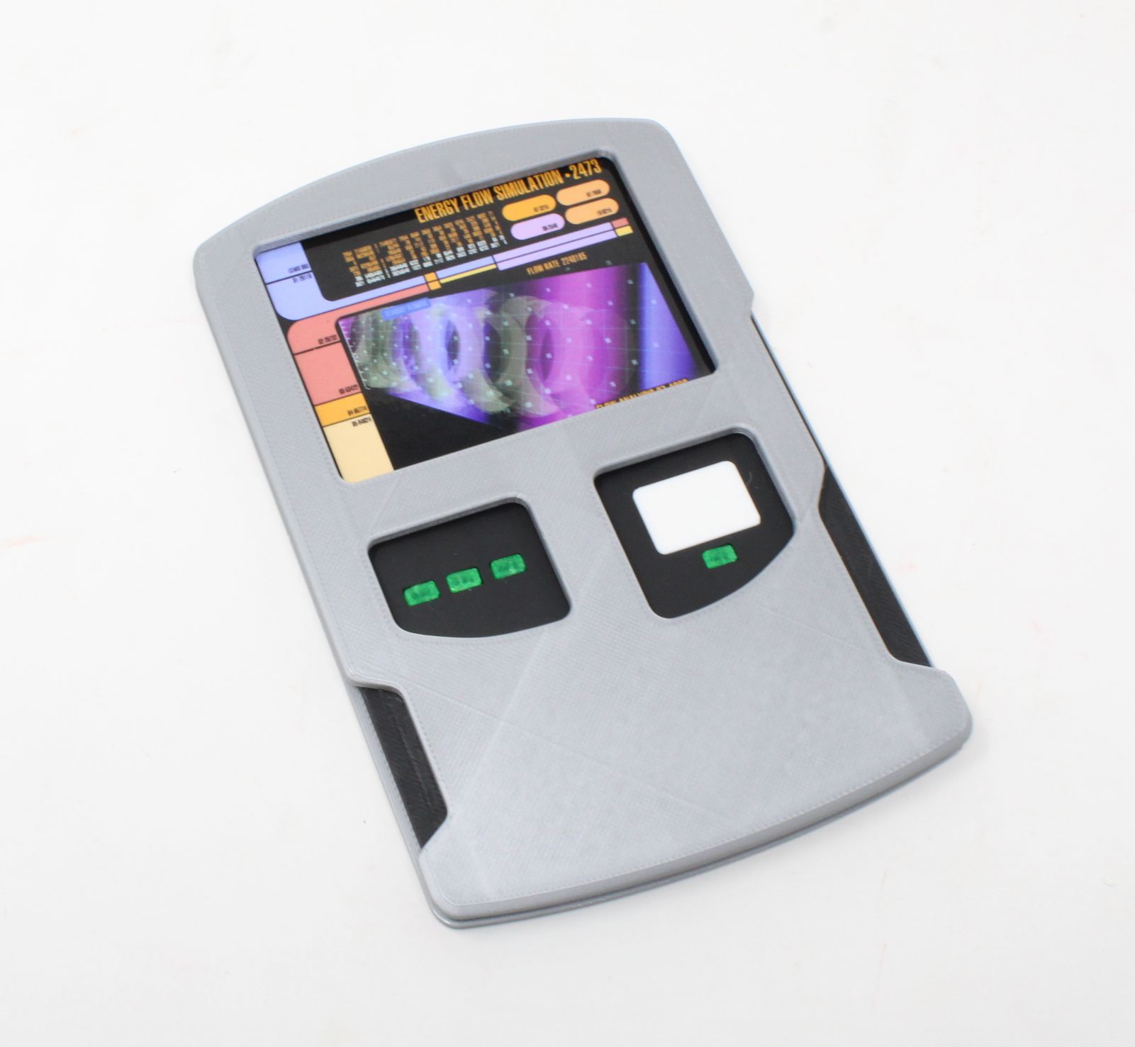 Star Trek Voyager Small PADD Long Range Scan Cosplay Fan Art Replica Prop - Image 2