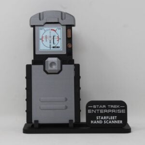 Star Trek: Enterprise Hand Scanner Replica Prop Cosplay Fan Art with Display Stand