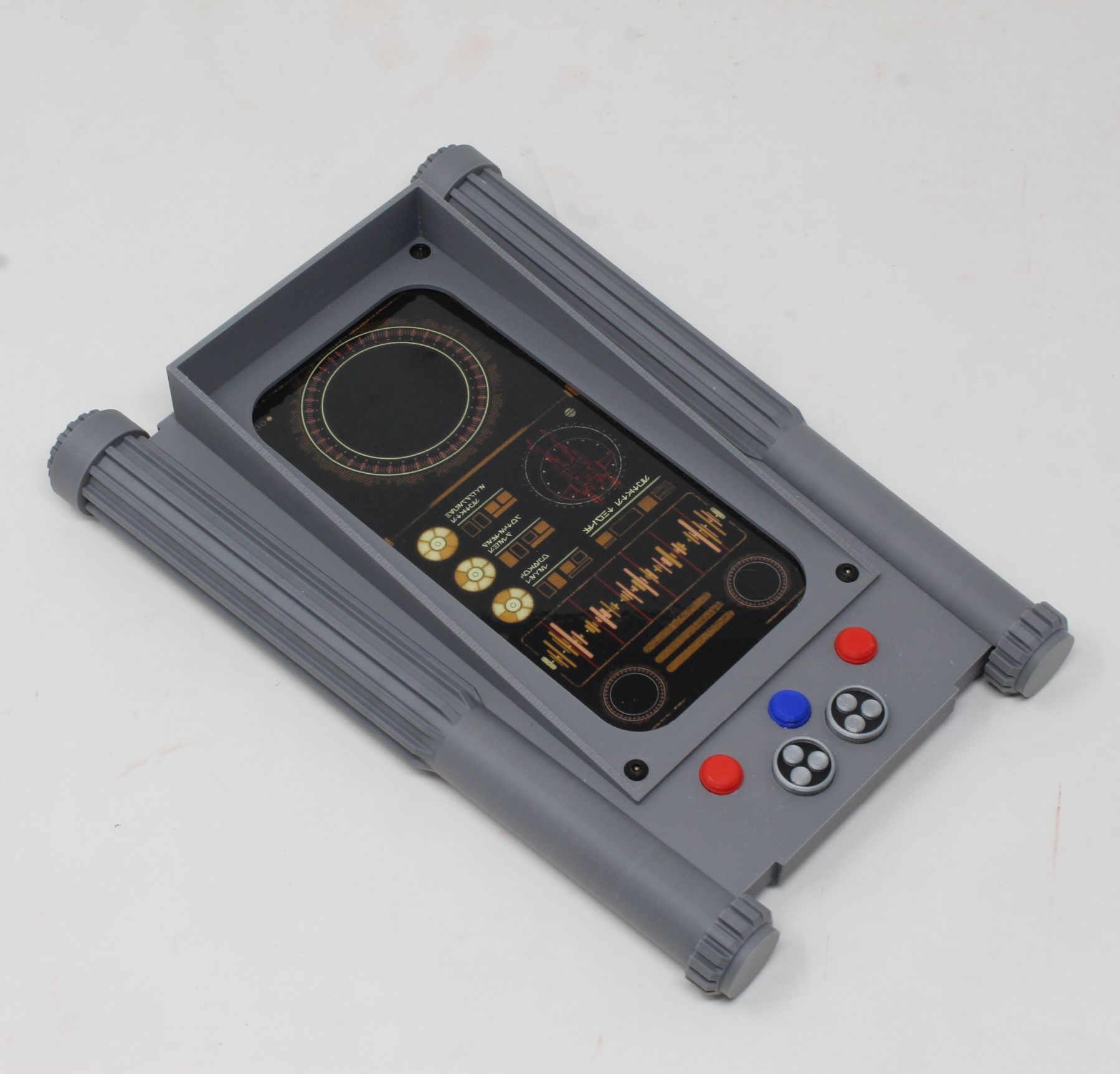 Star Wars Republic Datapad with Stand 3D Printed Prop Replica Cosplay Fan Art - Image 2
