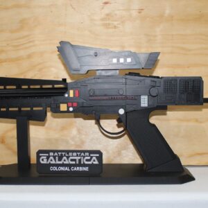 Battlestar Galactica Colonial Carbine Blaster Prop Replica Cosplay Fan Art